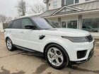 2019 Land Rover Range Rover Sport Hse Белый vin: SALWR2RV2KA423131