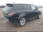 2019 Land Rover Range Rover Sport Hse Черный vin: SALWR2RV5KA819053