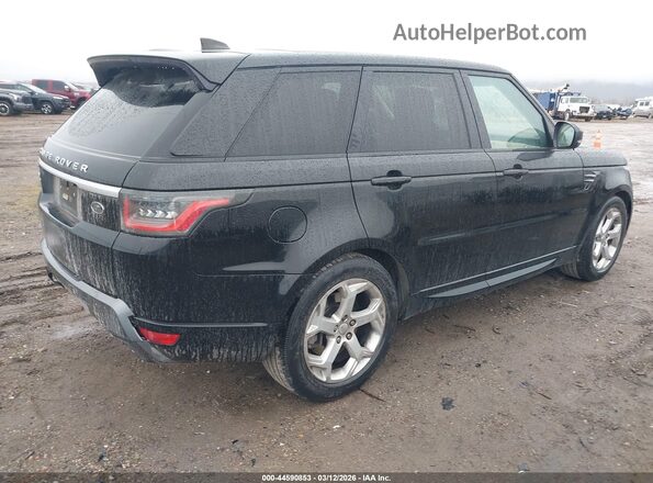 SALWR2RV5KA819053 2019 LAND ROVER RANGE ROVER SPORT Черный Задняя правая четверть