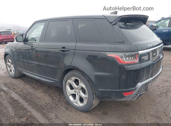 SALWR2RV5KA819053 2019 LAND ROVER RANGE ROVER SPORT Черный Задняя левая четверть