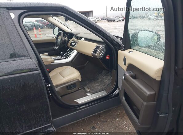 SALWR2RV5KA819053 2019 LAND ROVER RANGE ROVER SPORT Черный Вид салона спереди