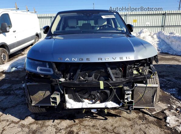 SALWR2RV6KA832412 2019 LAND ROVER RANGE Синий Вид спереди