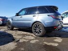 2019 Land Rover Range Rover Sport Hse Синий vin: SALWR2RV6KA832412