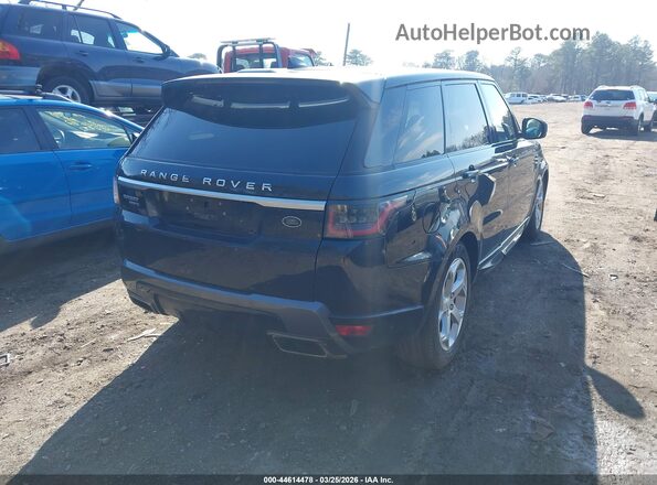 SALWR2RV7JA187087 2018 LAND ROVER RANGE ROVER SPORT Black Tył prawy