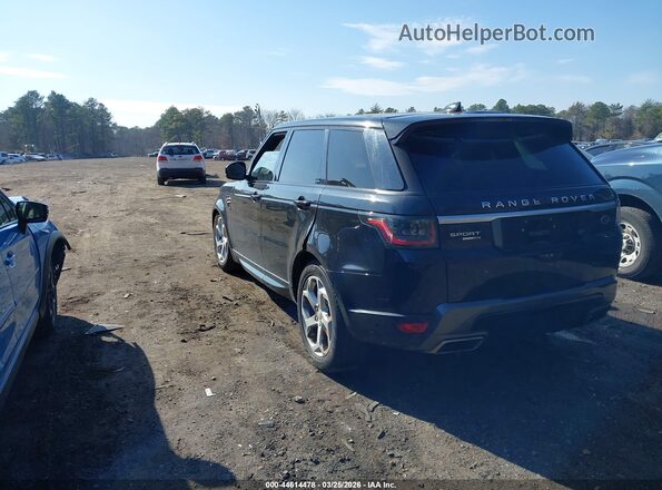 SALWR2RV7JA187087 2018 LAND ROVER RANGE ROVER SPORT Black Tył lewy