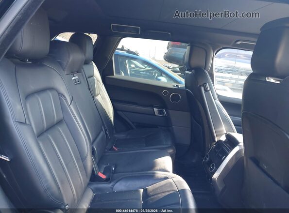 SALWR2RV7JA187087 2018 LAND ROVER RANGE ROVER SPORT Black Widok naklejki z numerem VIN