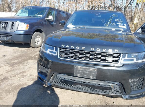 SALWR2RV7JA187087 2018 LAND ROVER RANGE ROVER SPORT Black Widok z przodu