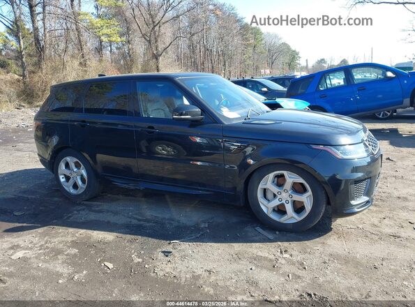 SALWR2RV7JA187087 2018 LAND ROVER RANGE ROVER SPORT Black Widok wnętrza z tyłu