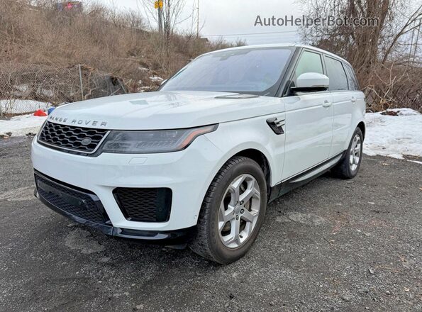 SALWR2RV8KA420377 2019 LAND ROVER RANGE Белый Передняя левая четверть