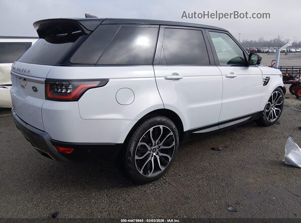 SALWR2RVXKA829240 2019 LAND ROVER RANGE ROVER SPORT White Tył prawy