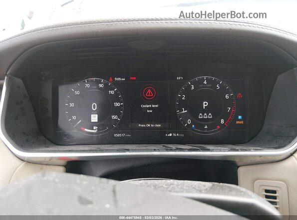 SALWR2RVXKA829240 2019 LAND ROVER RANGE ROVER SPORT White Widok tylnych siedzeń