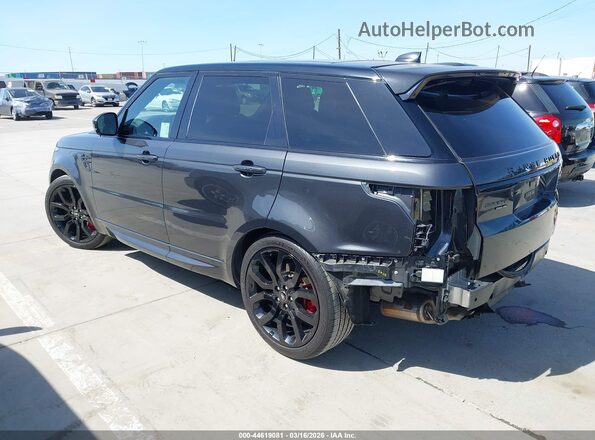SALWR2SE0MA761494 2021 LAND ROVER RANGE ROVER SPORT Gray Trasero izquierdo