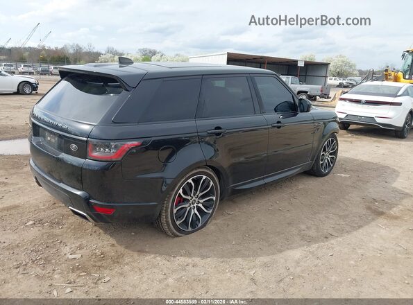 SALWR2SE5LA707977 2020 LAND ROVER RANGE ROVER SPORT Черный Задняя правая четверть