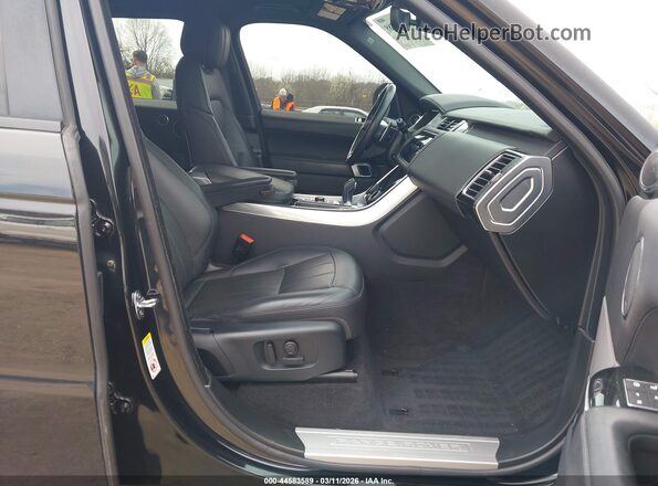 SALWR2SE5LA707977 2020 LAND ROVER RANGE ROVER SPORT Черный Вид салона спереди