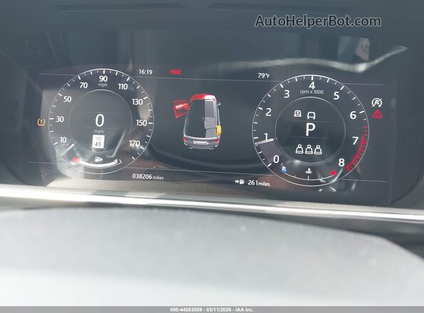 SALWR2SE5LA707977 2020 LAND ROVER RANGE ROVER SPORT Черный Вид задних сидений