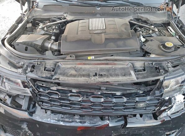 SALWR2SE7MA764828 2021 LAND ROVER RANGE Черный Вид подкапотного пространства