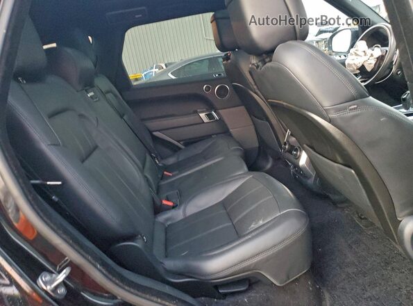 SALWR2SE7MA764828 2021 LAND ROVER RANGE Черный Вид задней части салона