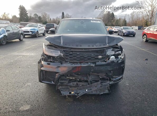SALWR2SE7MA764828 2021 LAND ROVER RANGE Черный Вид спереди