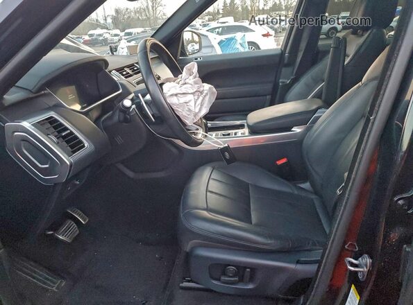 SALWR2SE7MA764828 2021 LAND ROVER RANGE Черный Вид салона спереди