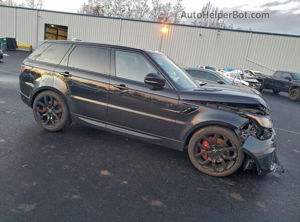 SALWR2SE7MA764828 2021 LAND ROVER RANGE Черный Передняя правая четверть