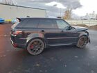 2021 Land Rover Range Rover Sport Hse Dynamic Черный vin: SALWR2SE7MA764828