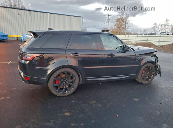 SALWR2SE7MA764828 2021 LAND ROVER RANGE Черный Задняя правая четверть
