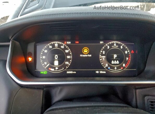 SALWR2SE7MA764828 2021 LAND ROVER RANGE Черный Вид щитка приборов