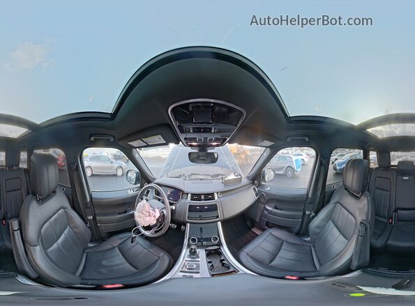 SALWR2SE7MA764828 2021 LAND ROVER RANGE Черный Панорамный вид салона 360°