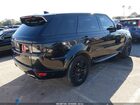 2020 Land Rover Range Rover Sport Hse Dynamic Черный vin: SALWR2SE9LA743879
