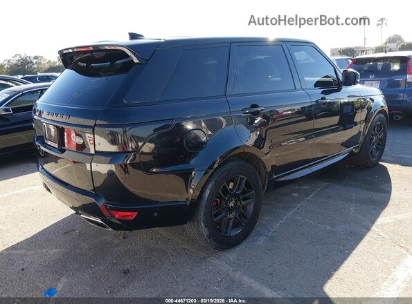SALWR2SE9LA743879 2020 LAND ROVER RANGE ROVER SPORT Черный Задняя правая четверть