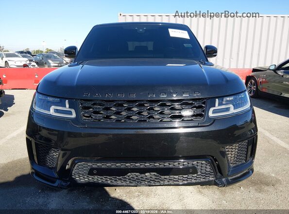 SALWR2SE9LA743879 2020 LAND ROVER RANGE ROVER SPORT Черный Вид спереди