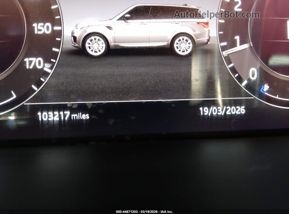 SALWR2SE9LA743879 2020 LAND ROVER RANGE ROVER SPORT Черный 