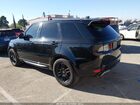 2020 Land Rover Range Rover Sport Hse Dynamic Черный vin: SALWR2SE9LA743879