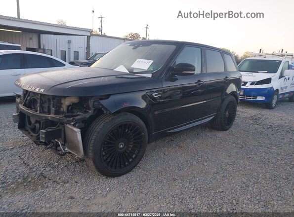 SALWR2SU2LA705787 2020 LAND ROVER RANGE ROVER SPORT Черный Передняя левая четверть