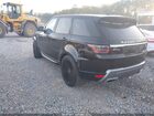 2020 Land Rover Range Rover Sport Hse Mhev Черный vin: SALWR2SU2LA705787