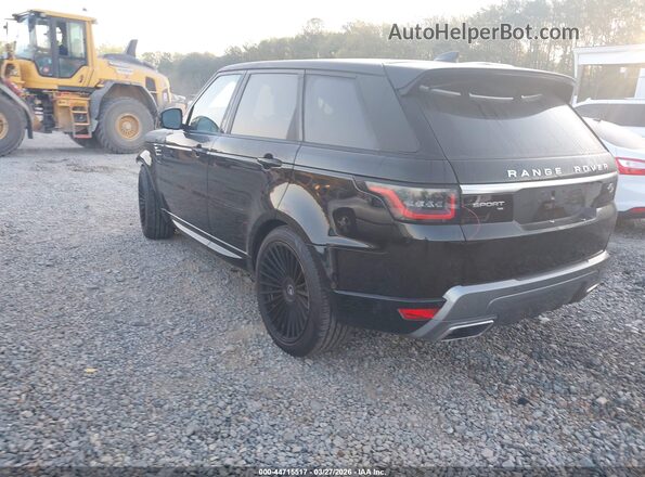 SALWR2SU2LA705787 2020 LAND ROVER RANGE ROVER SPORT Черный Задняя левая четверть