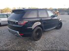 2020 Land Rover Range Rover Sport Hse Mhev Черный vin: SALWR2SU2LA705787