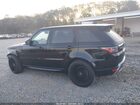 2020 Land Rover Range Rover Sport Hse Mhev Черный vin: SALWR2SU2LA705787