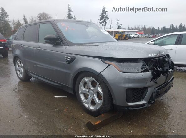 SALWR2SU2LA879147 2020 LAND ROVER RANGE ROVER SPORT Gray Передня права чверть