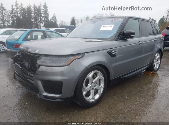 SALWR2SU2LA879147 2020 LAND ROVER RANGE ROVER SPORT Gray Передня ліва чверть
