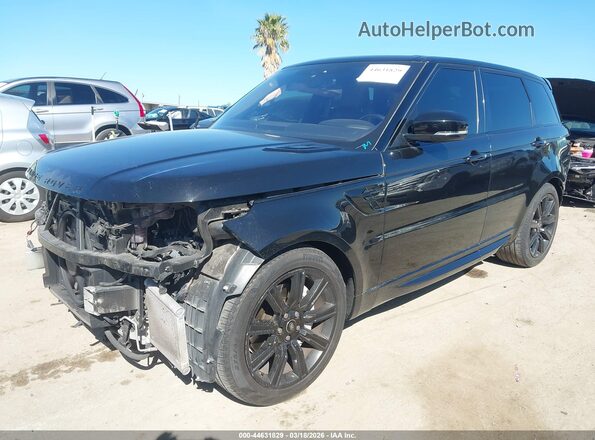SALWR2SU2MA776201 2021 LAND ROVER RANGE ROVER SPORT Black Przód lewy