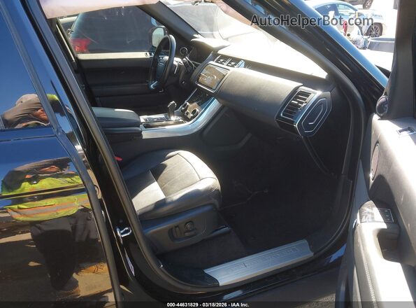 SALWR2SU2MA776201 2021 LAND ROVER RANGE ROVER SPORT Black Widok wnętrza z przodu