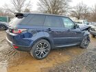 2020 Land Rover Range Rover Sport Hse Синий vin: SALWR2SU3LA895485