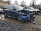 2020 Land Rover Range Rover Sport Hse Синий vin: SALWR2SU3LA895485