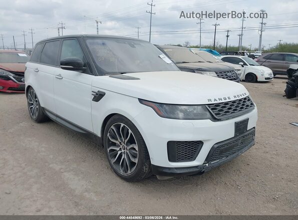 SALWR2SU6MA781983 2021 LAND ROVER RANGE ROVER SPORT Белый Передняя правая четверть