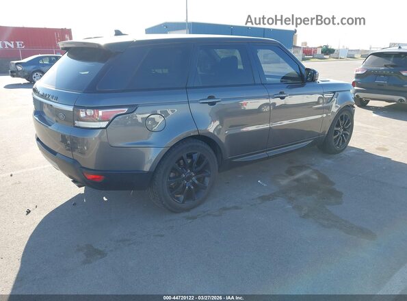SALWR2VF5GA552728 2016 LAND ROVER RANGE ROVER SPORT Gray Rear right