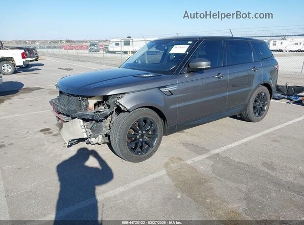 SALWR2VF5GA552728 2016 LAND ROVER RANGE ROVER SPORT Gray Front left