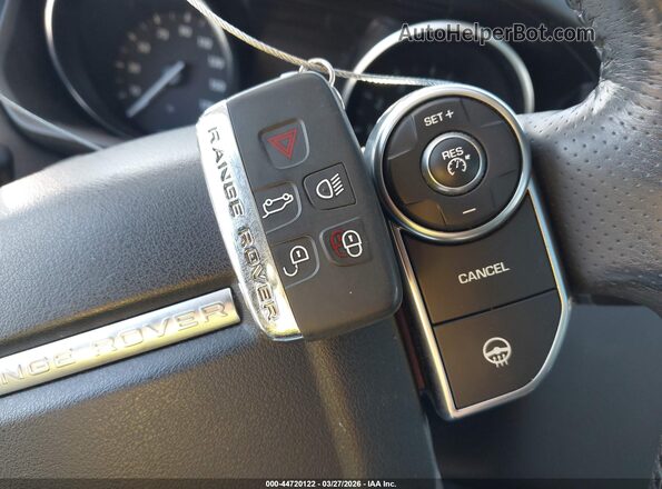 SALWR2VF5GA552728 2016 LAND ROVER RANGE ROVER SPORT Gray Dashboard view