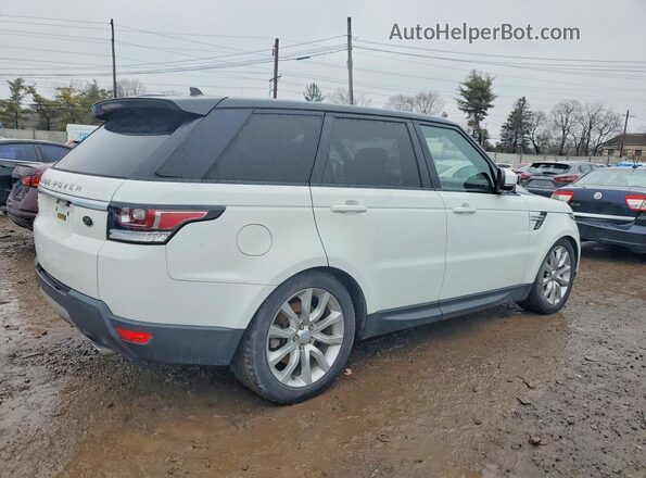 SALWR2VF5GA637391 2016 LAND ROVER RANGE Белый Задняя правая четверть