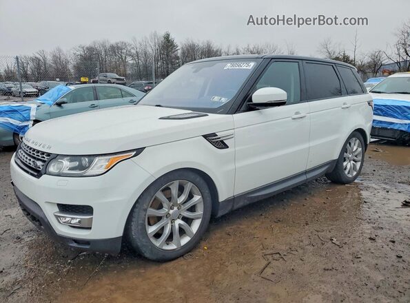 SALWR2VF5GA637391 2016 LAND ROVER RANGE Белый Передняя левая четверть